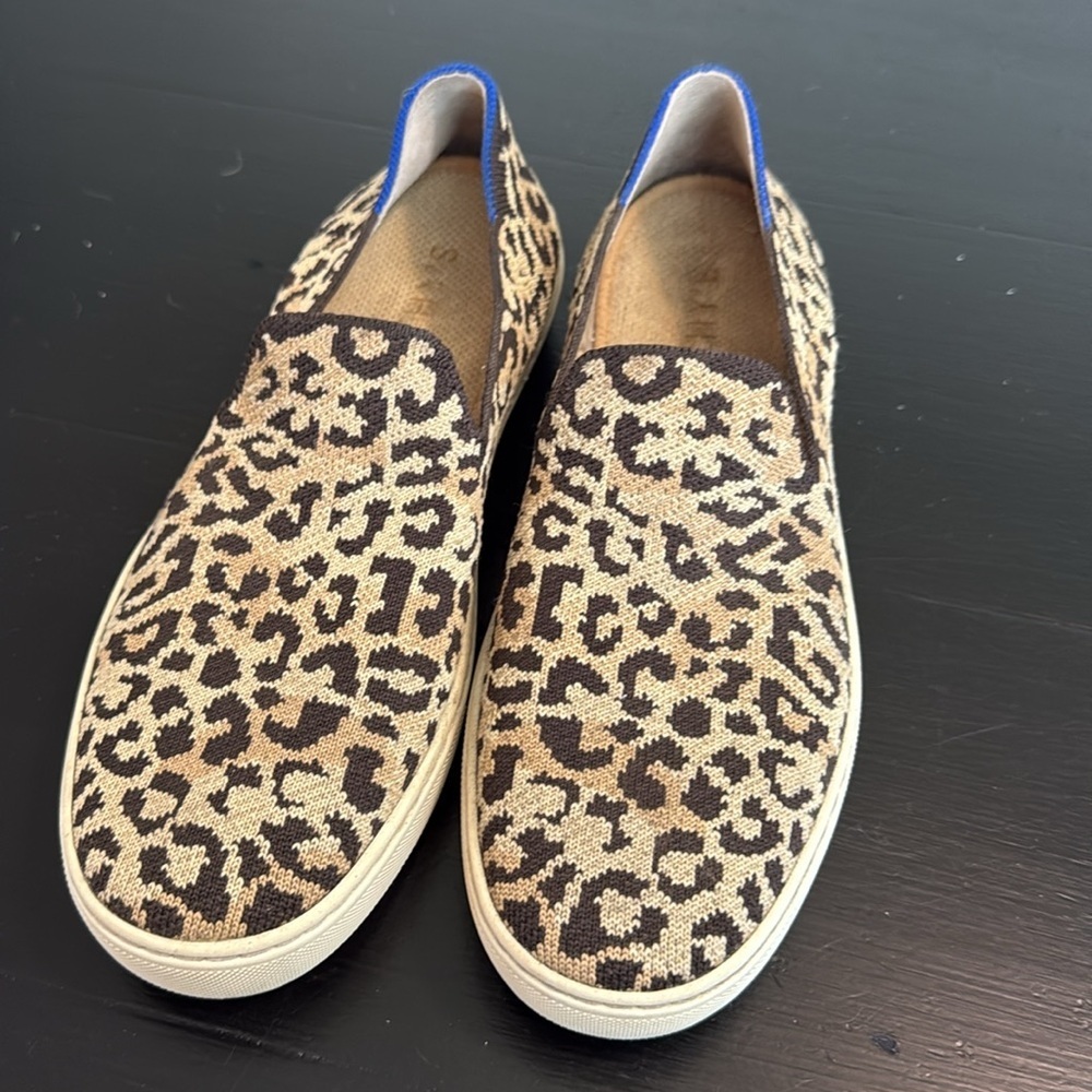 Leopard Print Slip-Ons - Picture 2 of 5